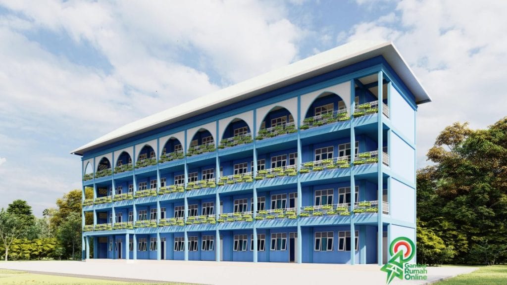 desain pondok pesantren