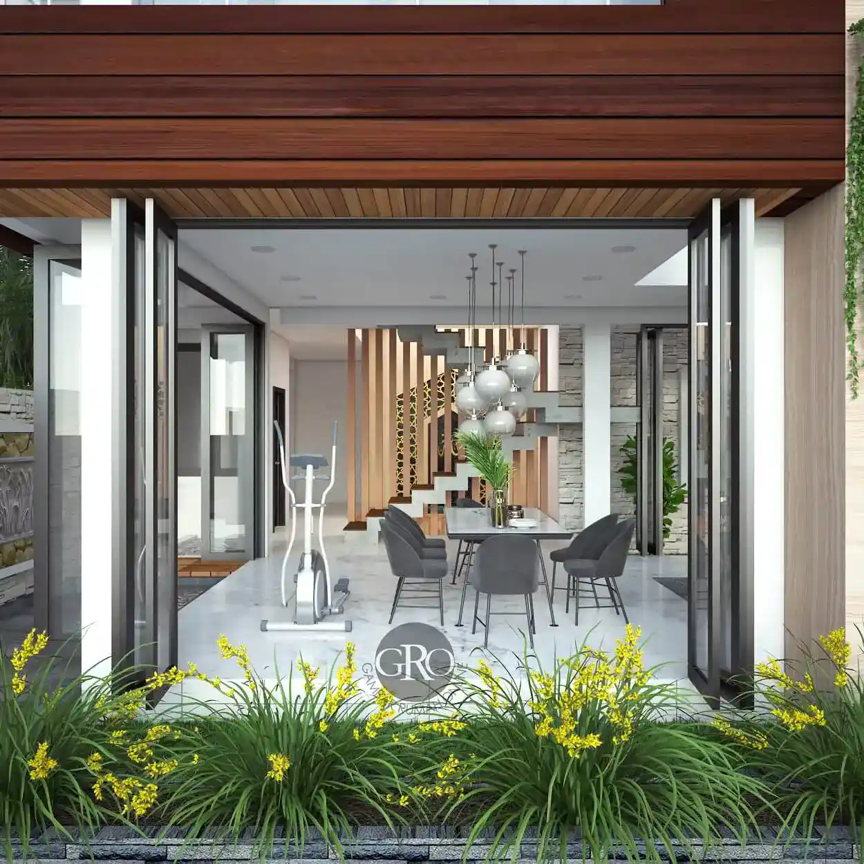 jasa desain villa