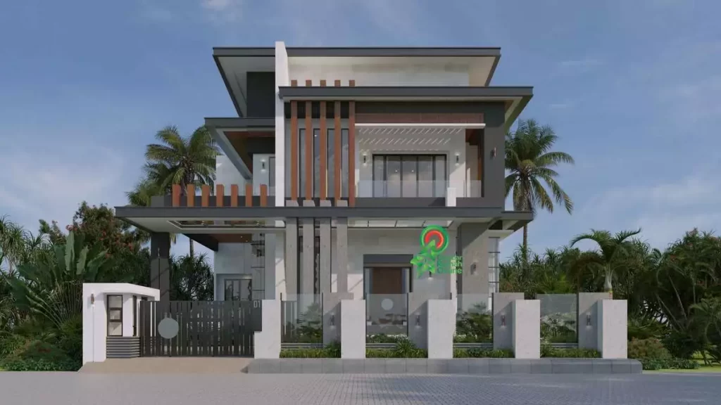 jasa desain rumah 2 lantai