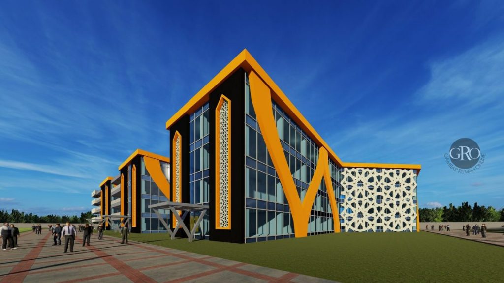 desain pondok pesantren