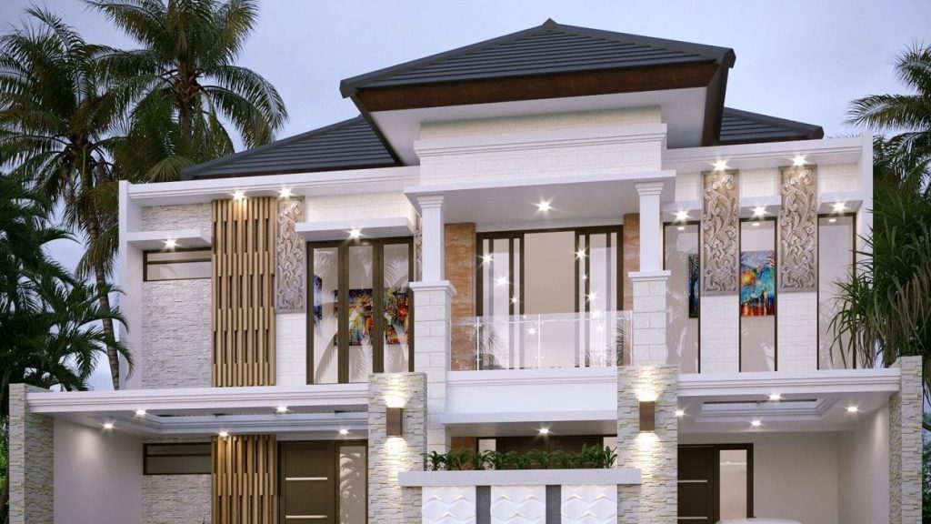 desain rumah 2 lantai