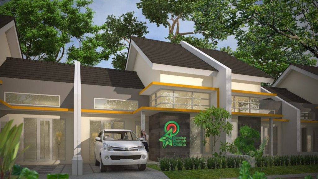 desain rumah 1 lantai