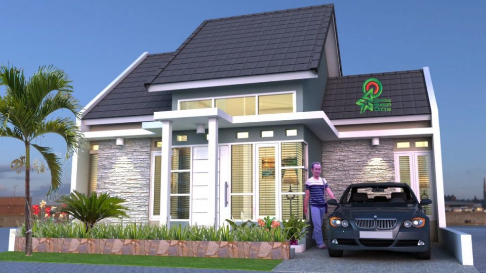 desain rumah 1 lantai