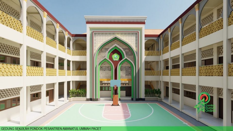 desain pondok pesantren