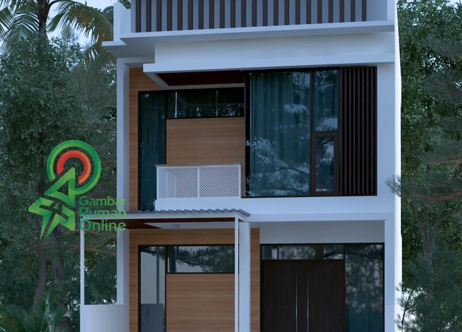 desain rumah 2 lantai