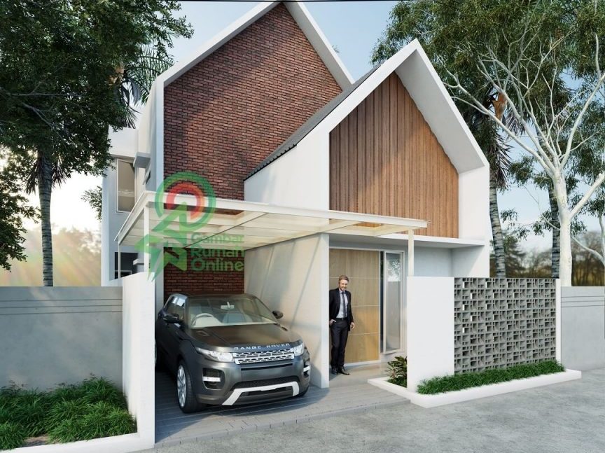 desain rumah 1 lantai